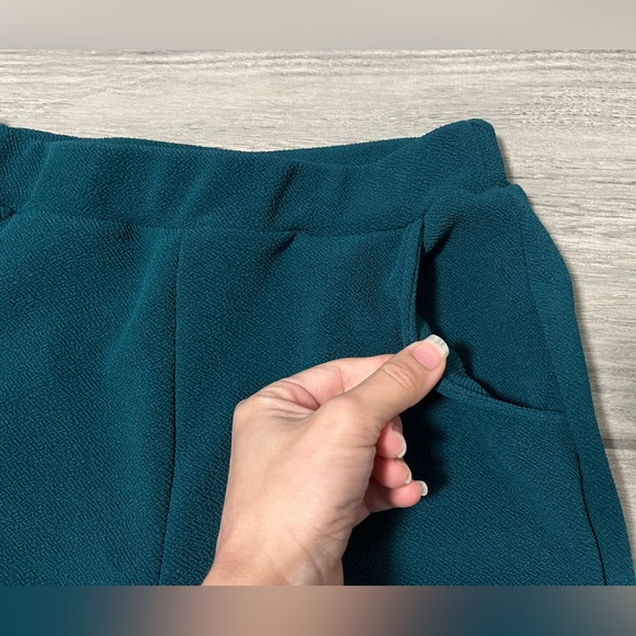 SHEIN PETITE Women’s Green Slant Pocket Skinny Pants, Size XXS - Picture 3 of 9